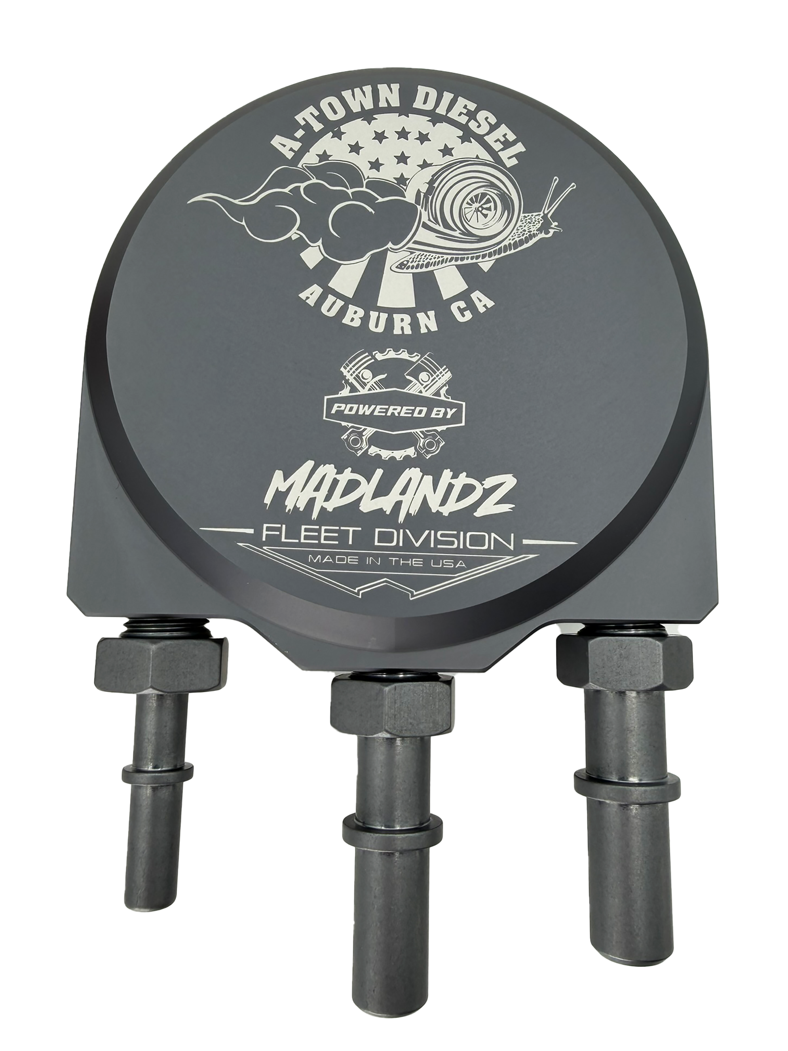 Madlandz Fleet Division Fuel Filter Conversion Kit *custom logo* | 2011-2026 Ford 6.7 Powerstroke
