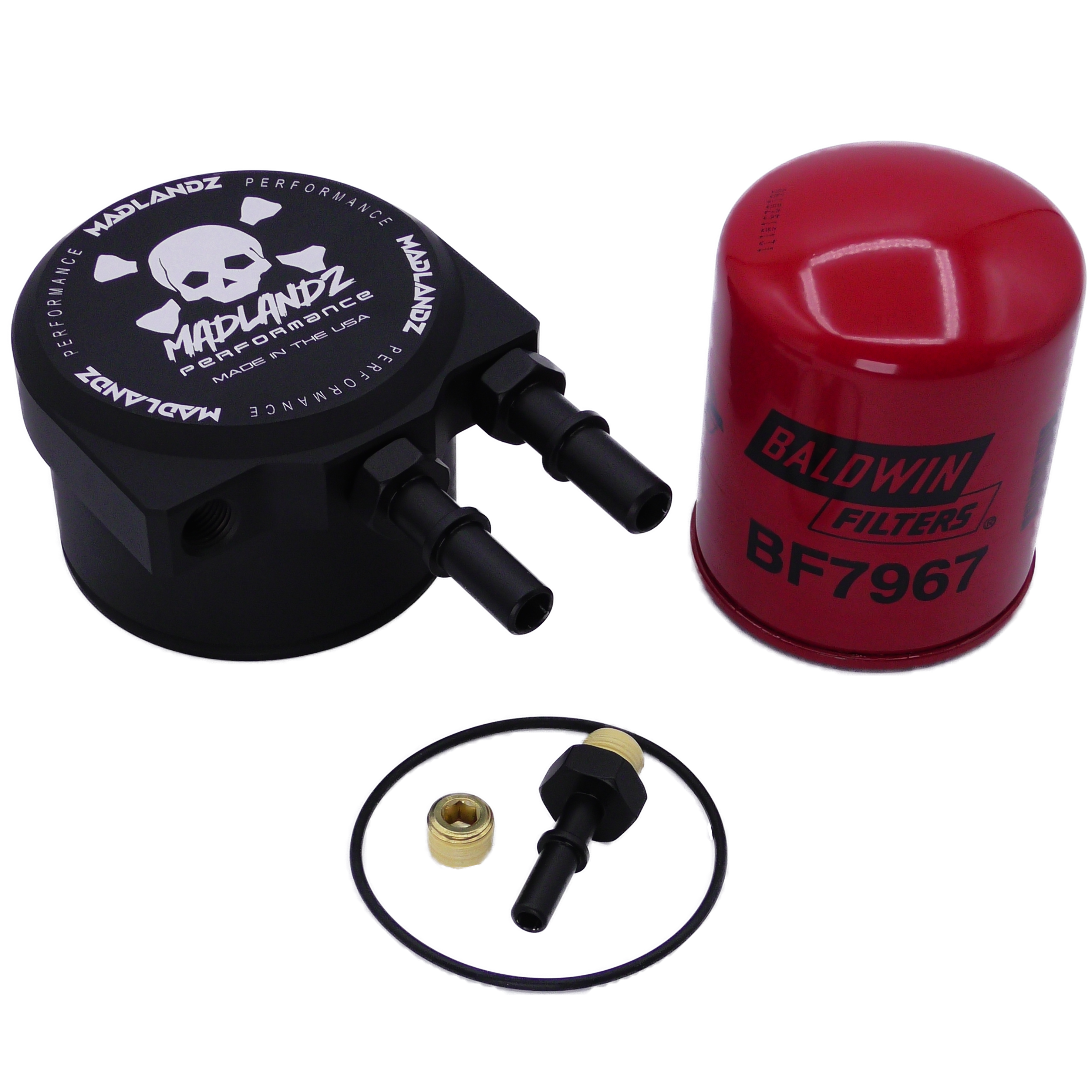 Ford 6.7L Powerstroke Fuel Filter conversion kit 2011-2026 by Madlandz Performance