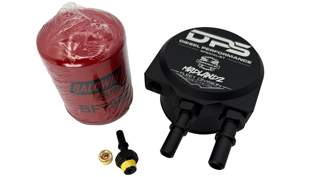 Madlandz Fleet Division Fuel Filter Conversion Kit *CUSTOM LOGO* | 2011-2026 Ford 6.7 Power Stroke