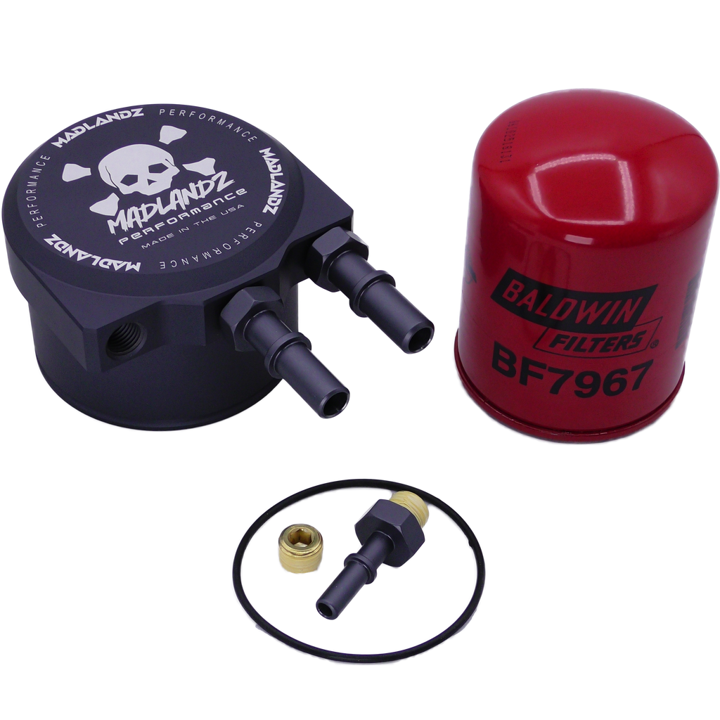Ford 6.7L Powerstroke Fuel Filter conversion kit 2011-2026 by Madlandz Performance