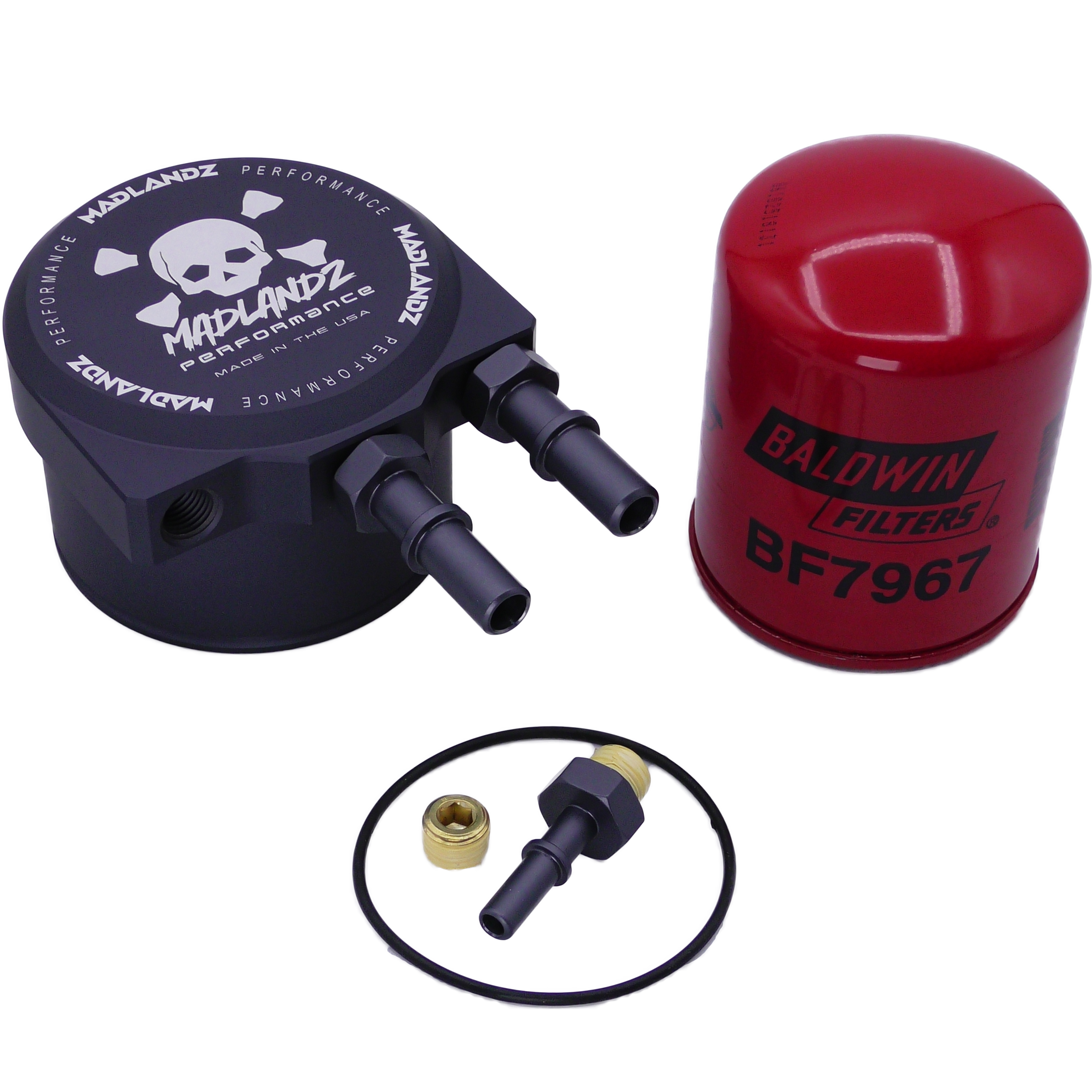 Ford 6.7L Powerstroke Fuel Filter conversion kit 2011-2026 by Madlandz Performance