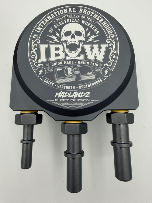 Madlandz Fleet Division Fuel Filter Conversion Kit *CUSTOM LOGO* | 2011-2026 Ford 6.7 Power Stroke