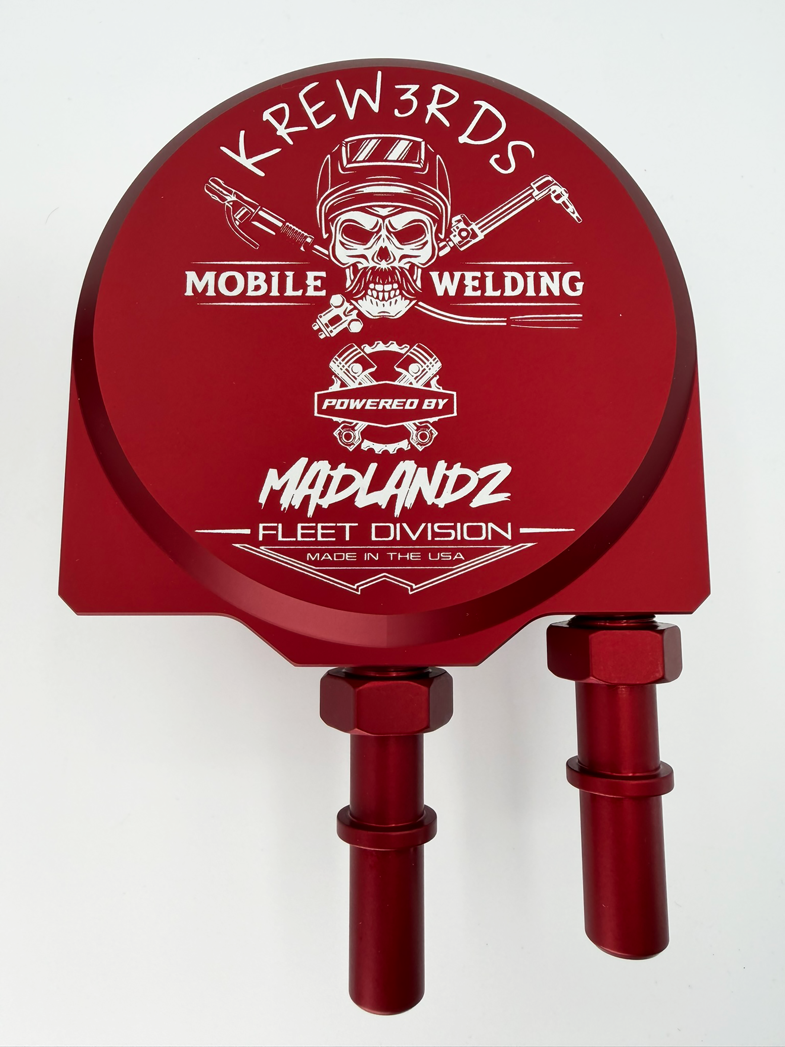 Madlandz Fleet Division Fuel Filter Conversion Kit *custom logo* | 2011-2026 Ford 6.7 Powerstroke