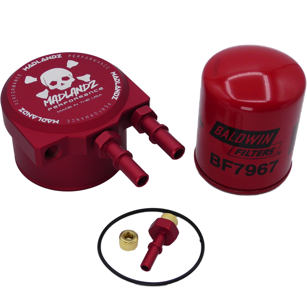 Ford 6.7L Powerstroke Fuel Filter conversion kit 2011-2026 by Madlandz Performance
