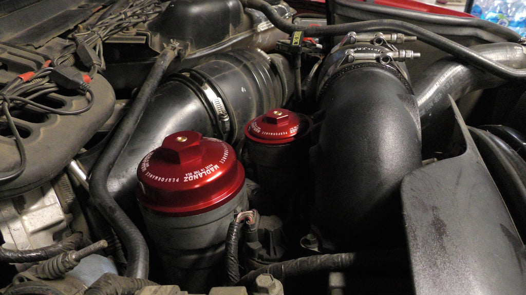 Ford 6.0 / 6.4 Powerstroke Oil Filter Cap 2003–2010 by Madlandz Performance