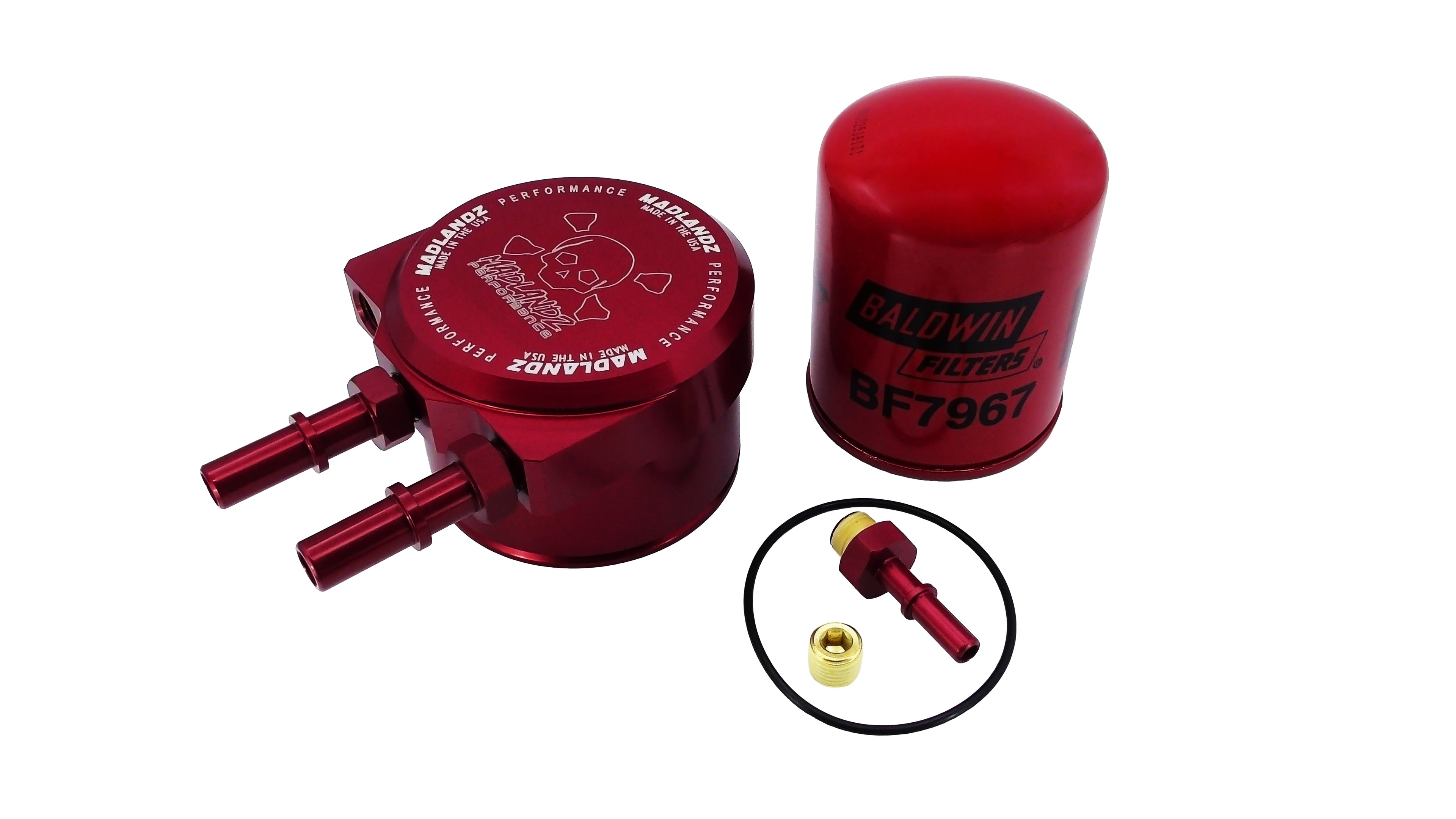 Ford 6.7L Powerstroke Fuel Filter conversion kit 2011-2025 by Madlandz Performance