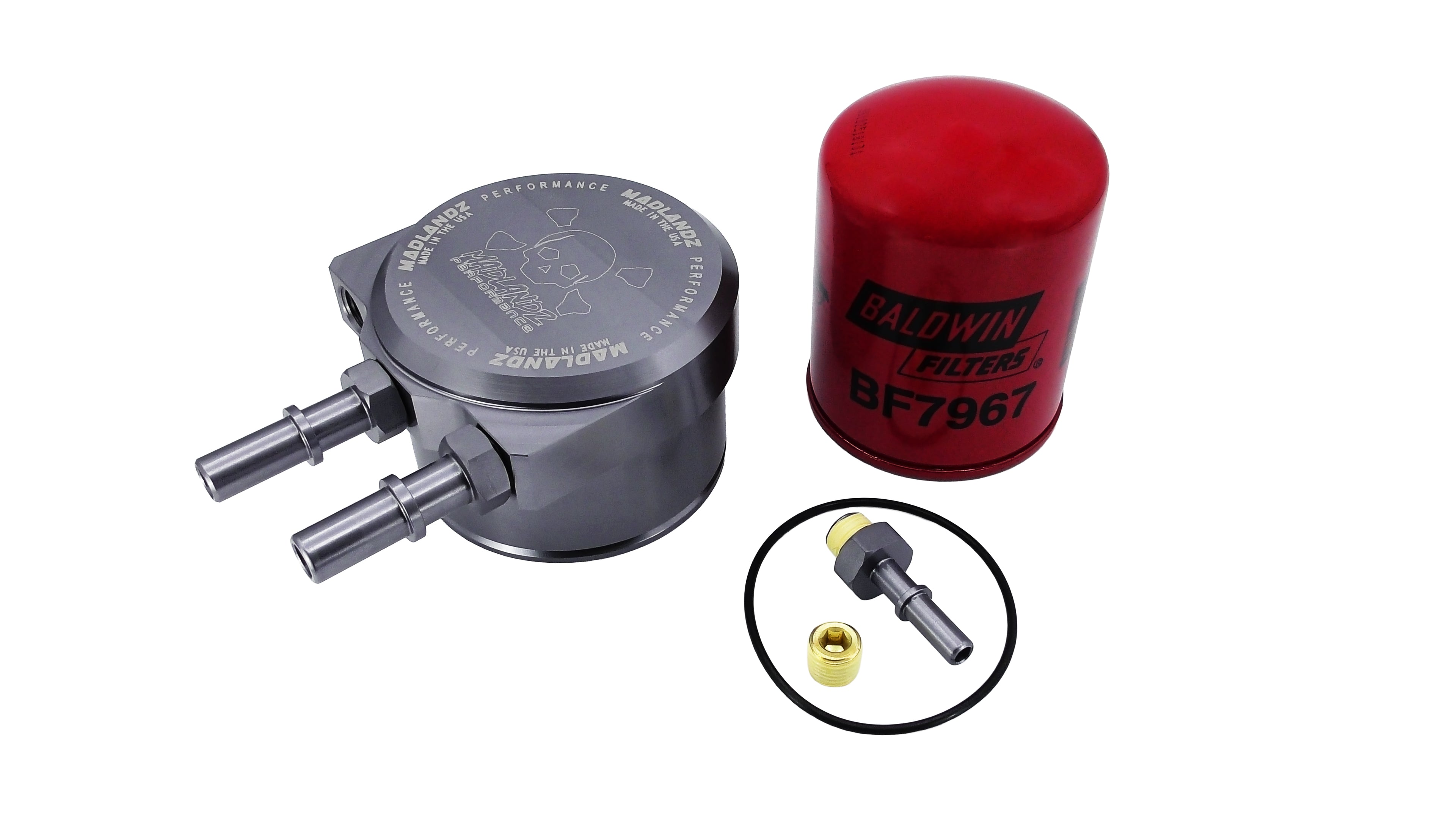 Ford 6.7L Power Stroke Fuel Filter Conversion kit 2011-2026 by Madlandz Performance *CLEARANCE*