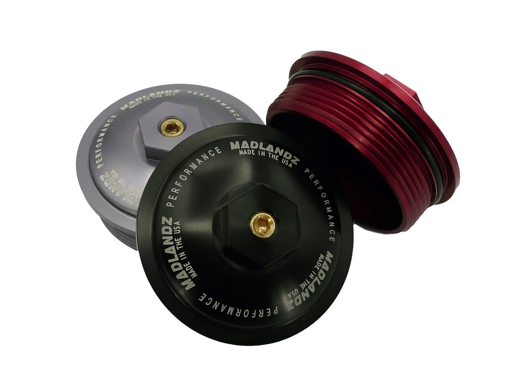 Ford 6.0 Powerstroke Fuel Filter Cap 2003-2007 by Madlandz Performance
