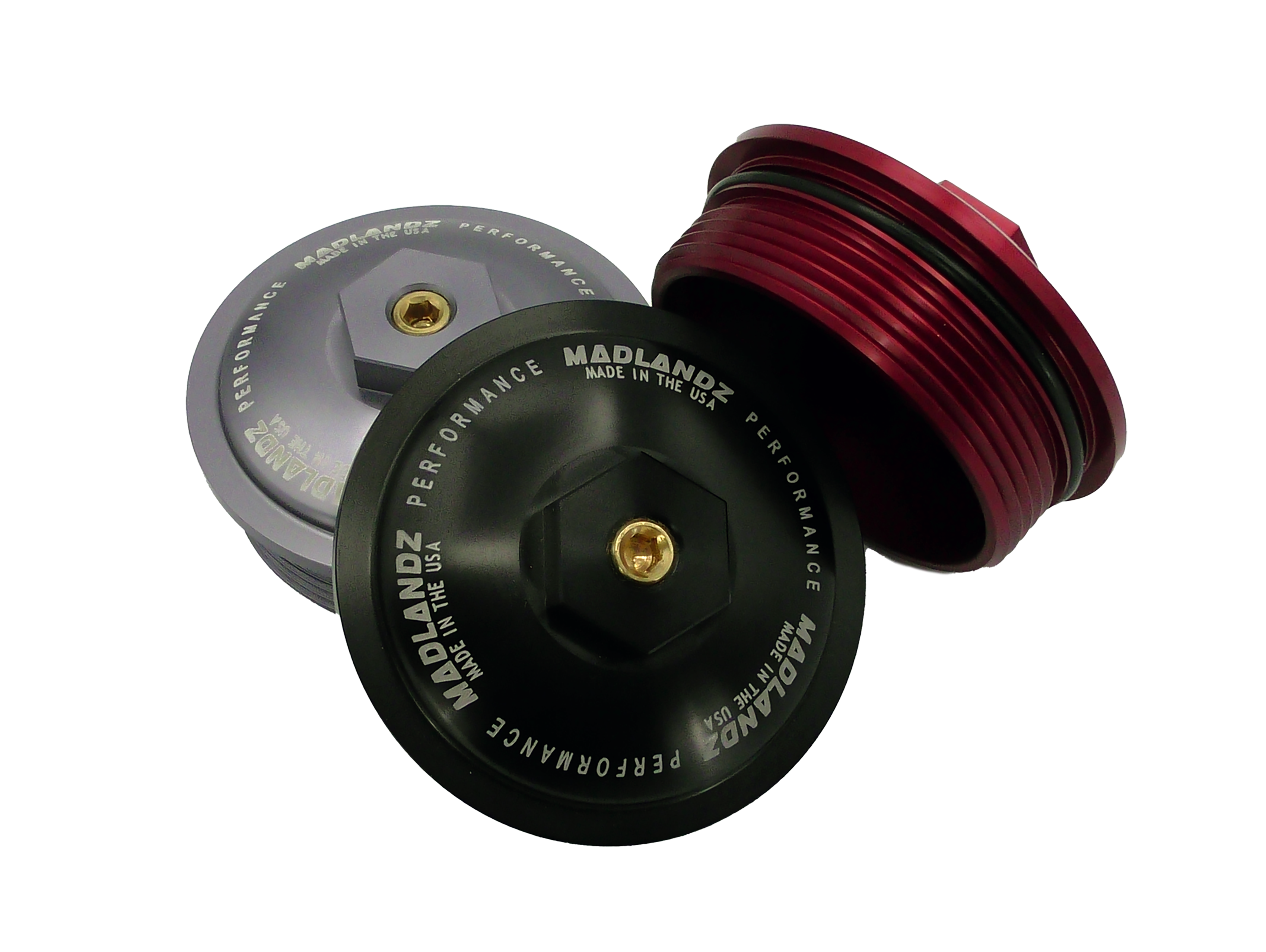 Ford 6.0 Powerstroke Fuel Filter Cap 2003-2007 by Madlandz Performance