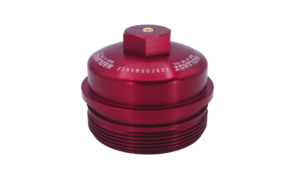 Ford 6.0 / 6.4 Powerstroke Oil Filter Cap 2003–2010 by Madlandz Performance