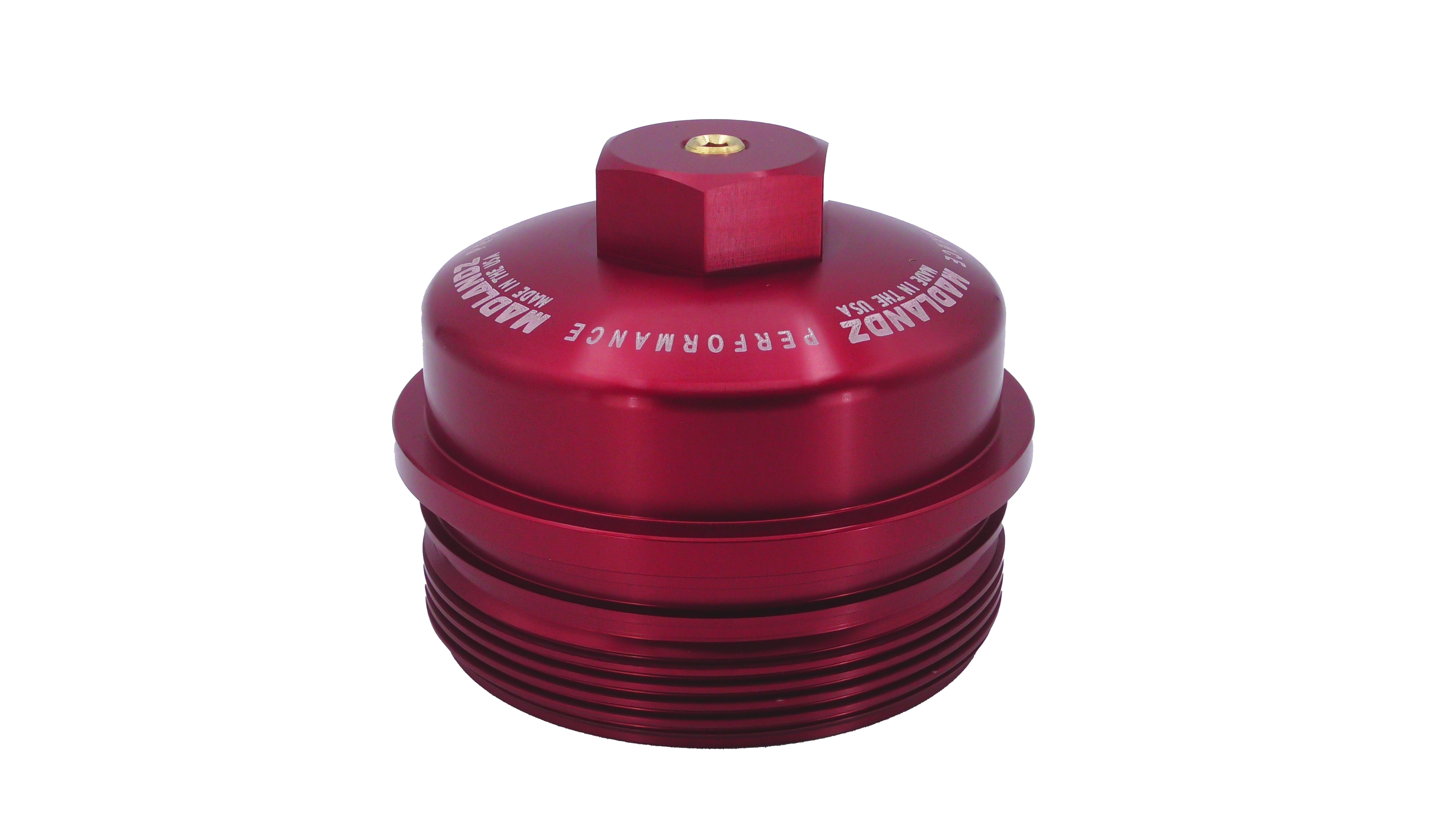 Ford 6.0 / 6.4 Powerstroke Oil Filter Cap 2003–2010 by Madlandz Performance