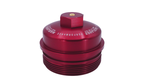Ford 6.0 / 6.4 Powerstroke Oil Filter Cap 2003–2010 by Madlandz Performance