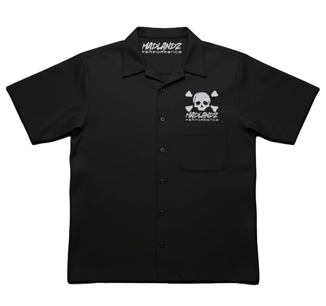 Madlandz Performance Work Shirt – Embroidered Button-Up
